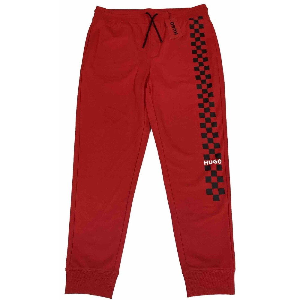 HUGO BOSS XXL Duebeck Placement Print Joggers Red Style 50488143 NWT MSRP $ 118